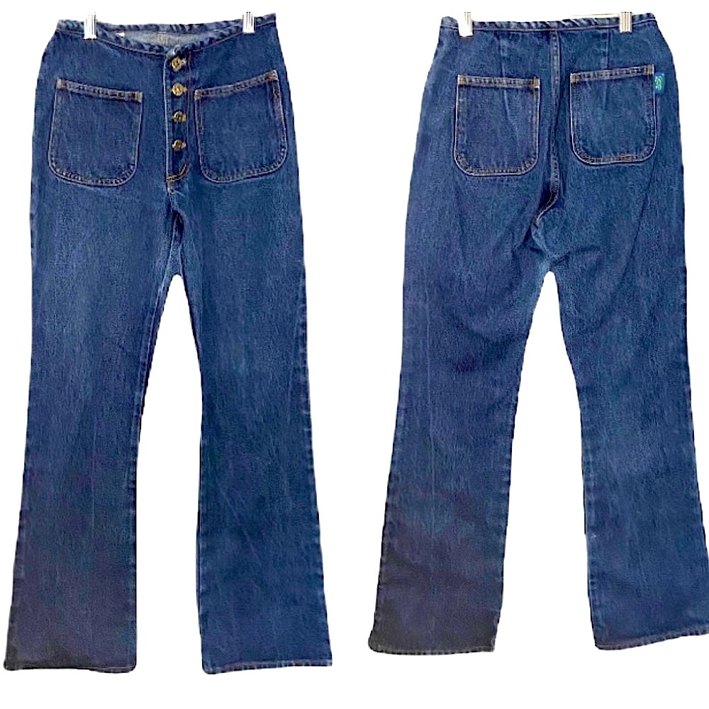 Vintage Joy Juniors Y2K Flare Jeans